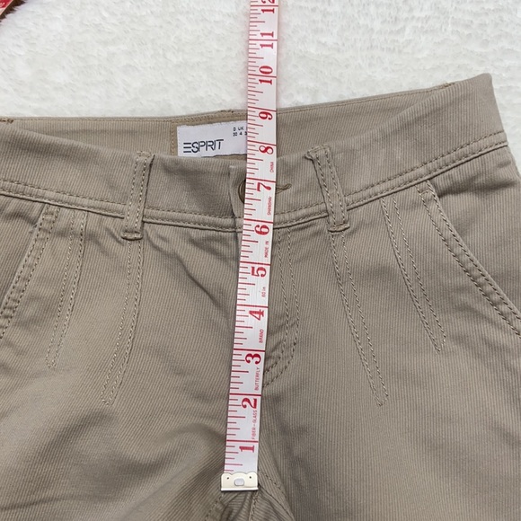 Esprit Tan Cropped Pants - Picture 4 of 6